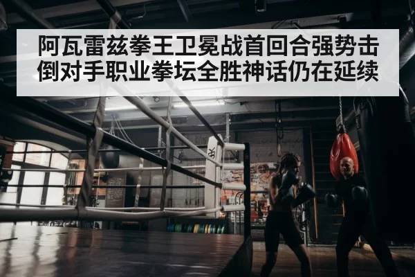 boxer training in gym